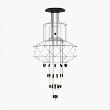Lattice Chandelier – detail 30 — Dimension drawings 6