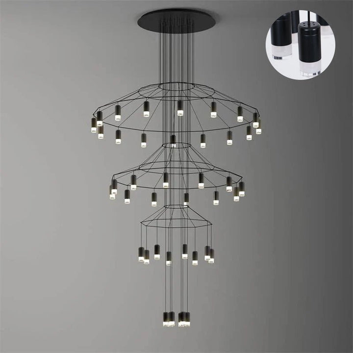 Lines Chandelier - Vakkerlight