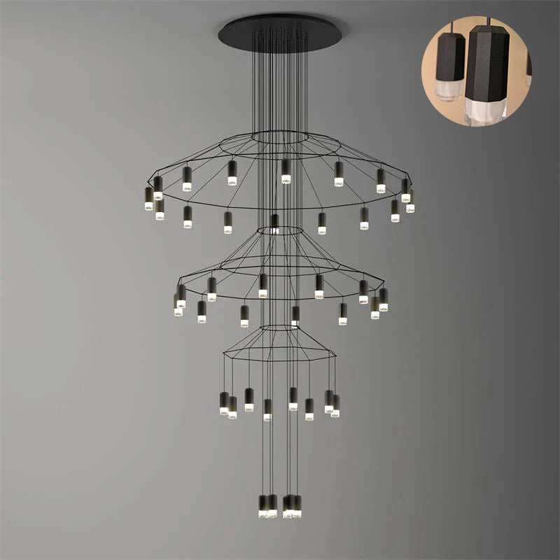 Lines Chandelier - Vakkerlight