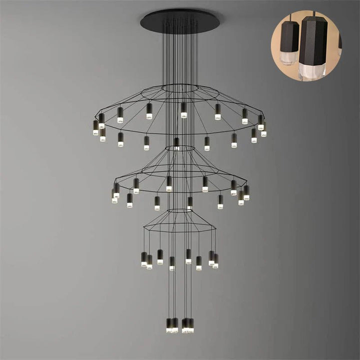 Lines Chandelier - Vakkerlight