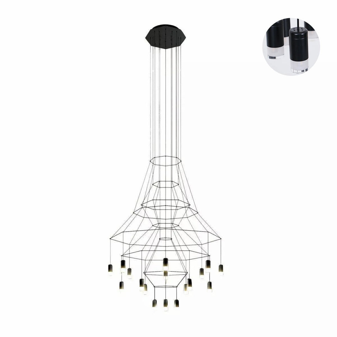Lines Chandelier - Vakkerlight