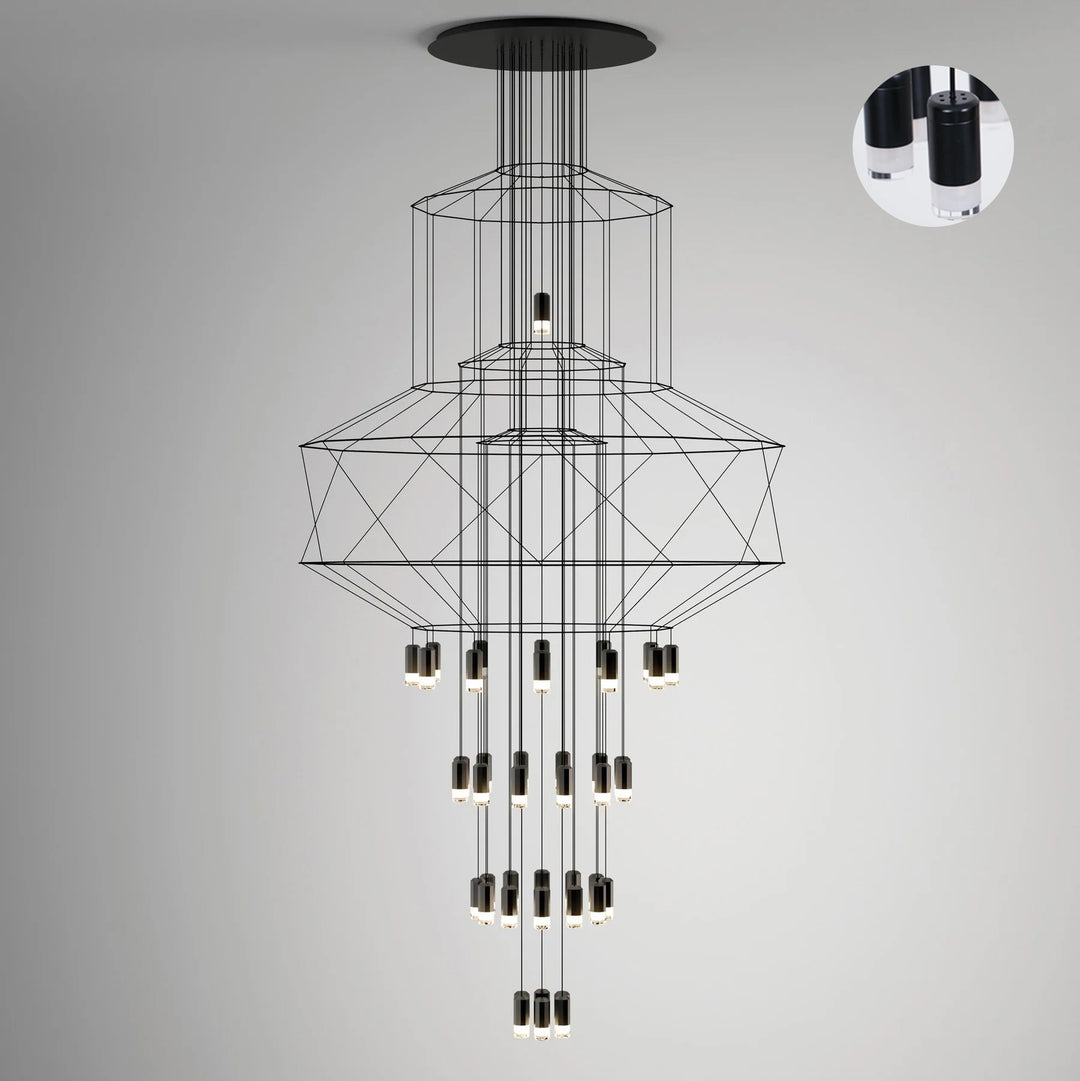 Lines Chandelier - Vakkerlight