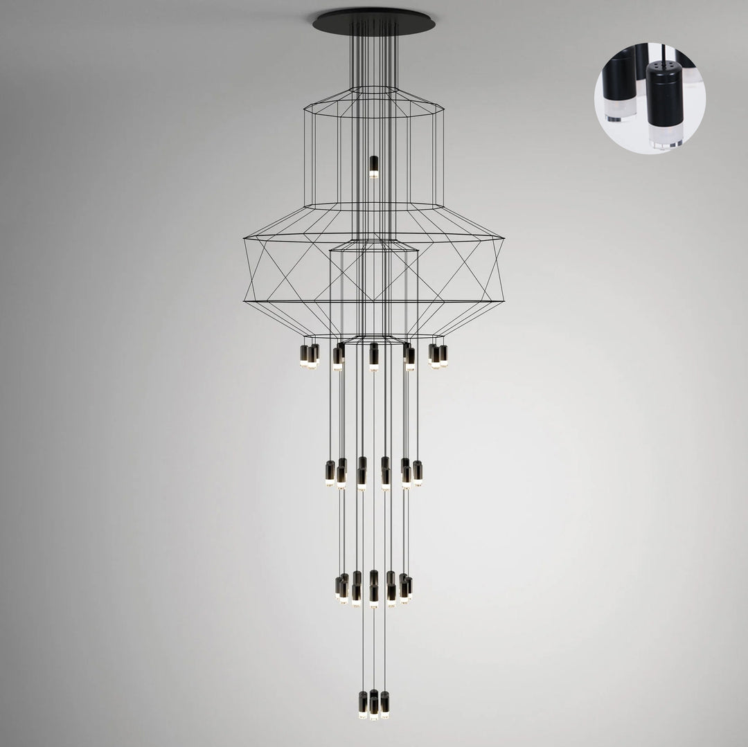 Lines Chandelier - Vakkerlight
