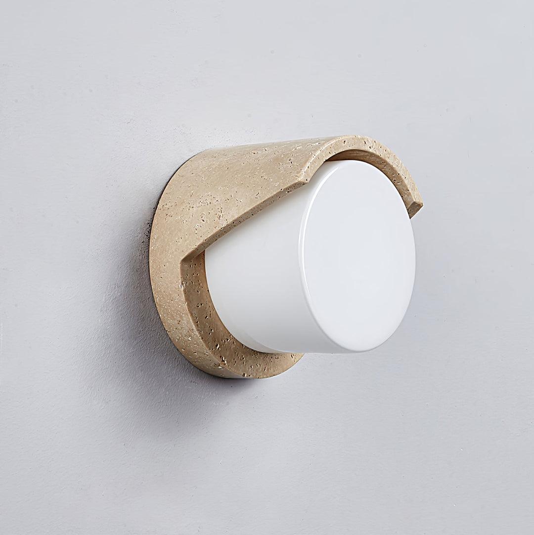Linus Travertine Wall Light - Vakkerlight