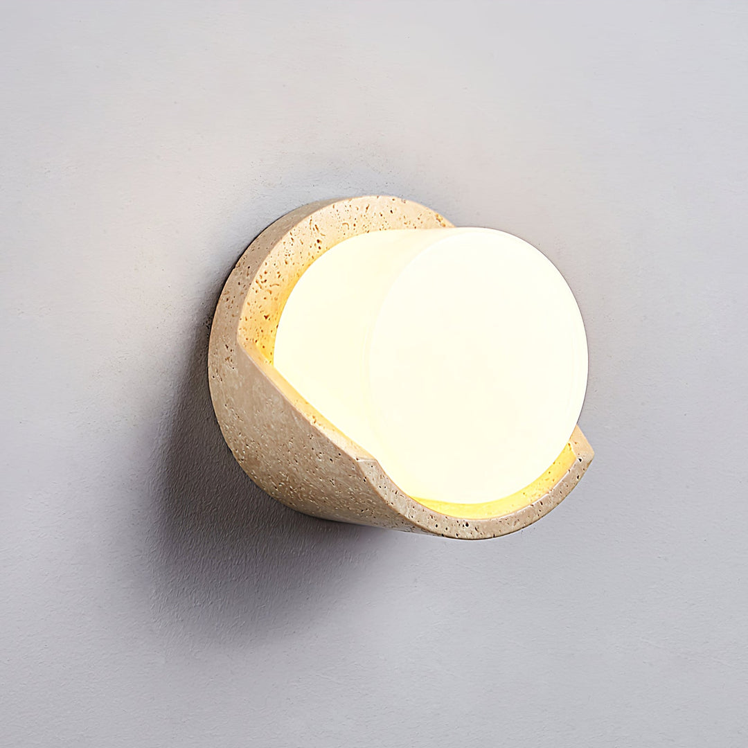 Linus Travertine Wall Light - Vakkerlight