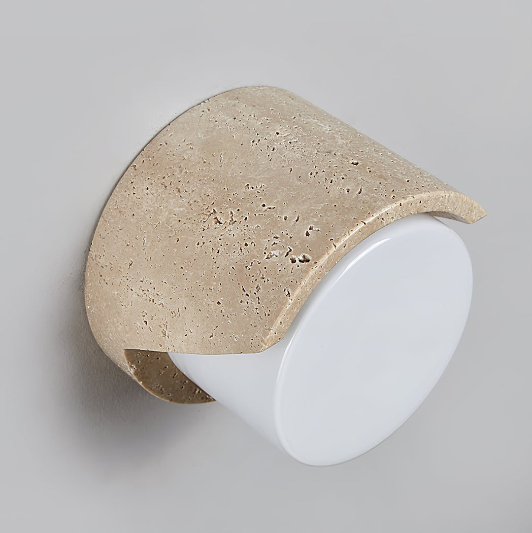 Linus Travertine Wall Light - Vakkerlight