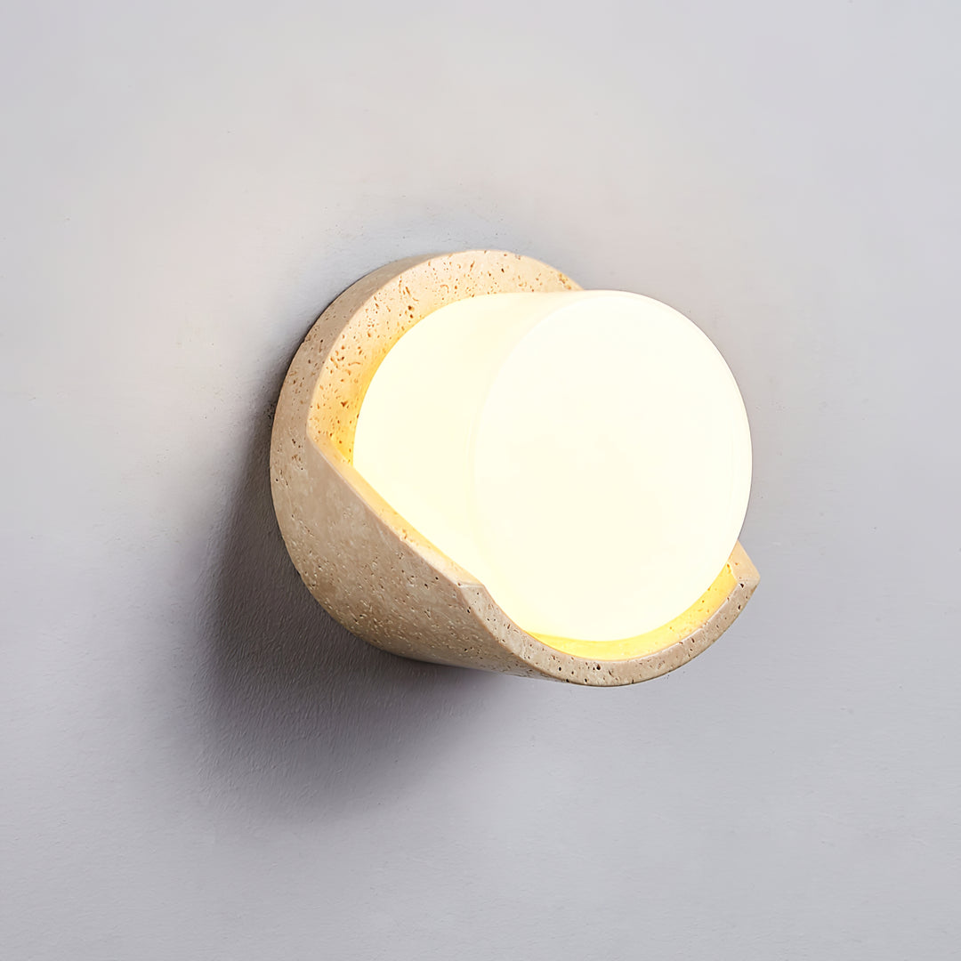 Linus Travertine Wall Light - Vakkerlight