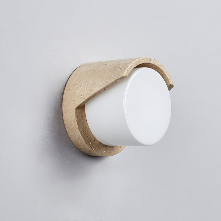 Linus Travertine Wall Light - Vakkerlight