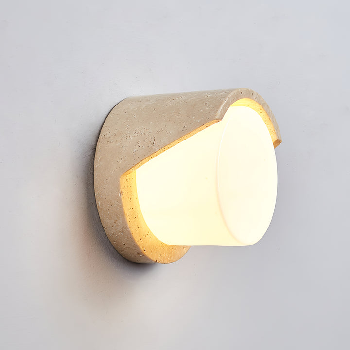 Linus Travertine Wall Light - Vakkerlight
