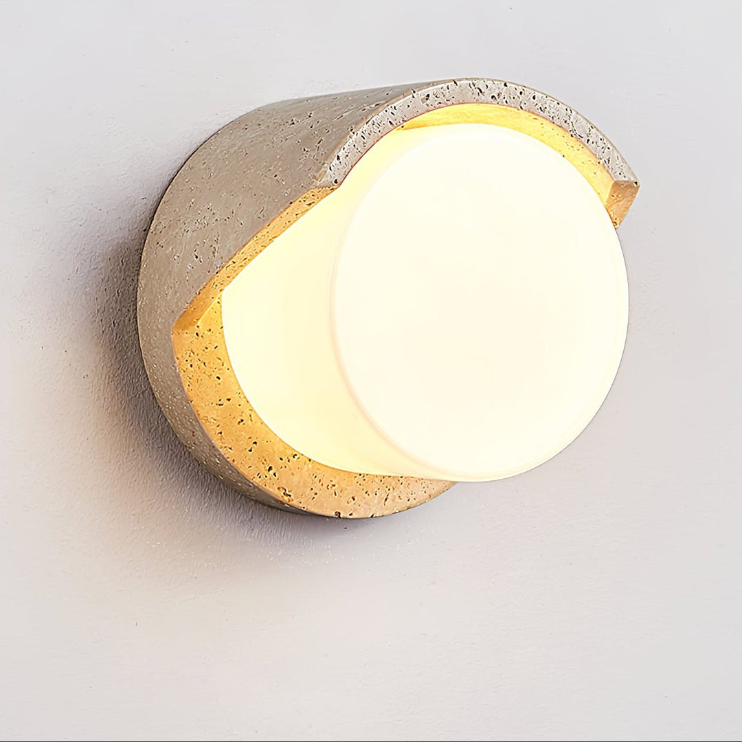 Linus Travertine Wall Light - Vakkerlight