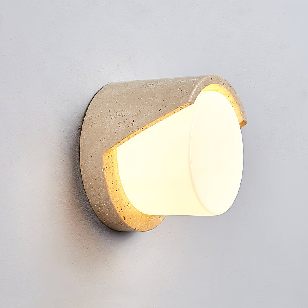 Linus Travertine Wall Light - Vakkerlight