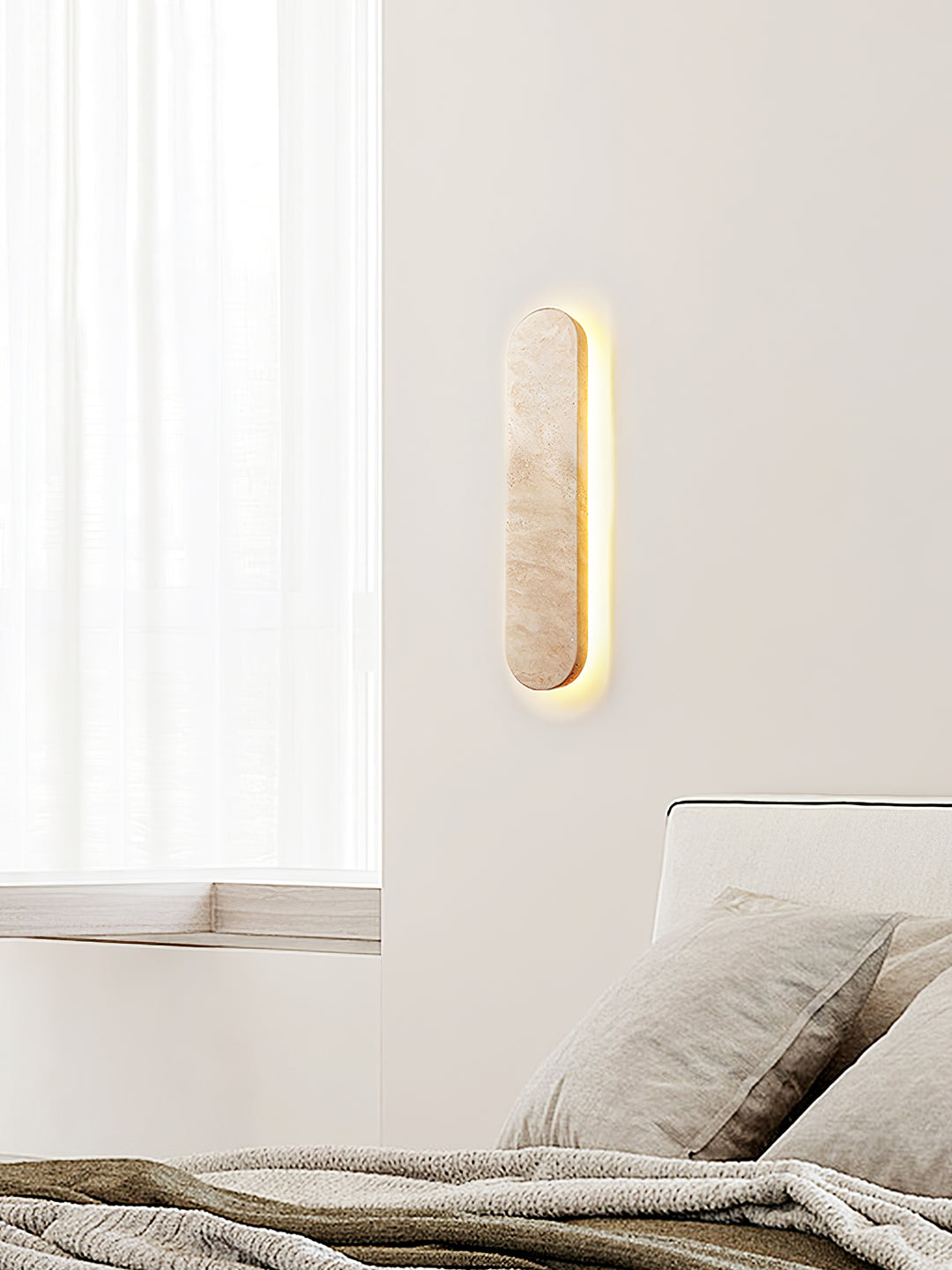 Lior Travertine Wall Light - Vakkerlight