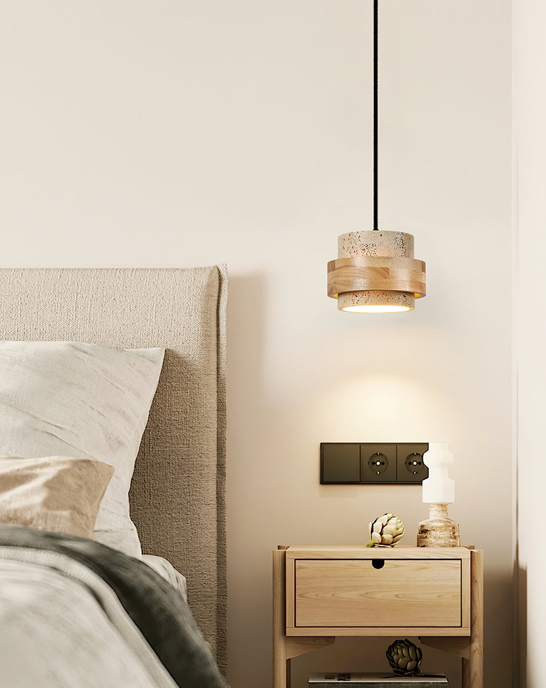 Liora Travertine Pendant Light - Vakkerlight