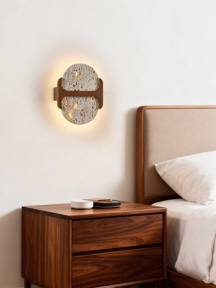 Liora Travertine Wall Light