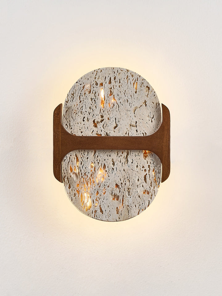 Liora Travertine Wall Light