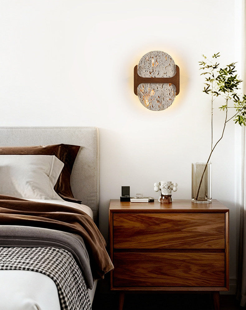 Liora Travertine Wall Light