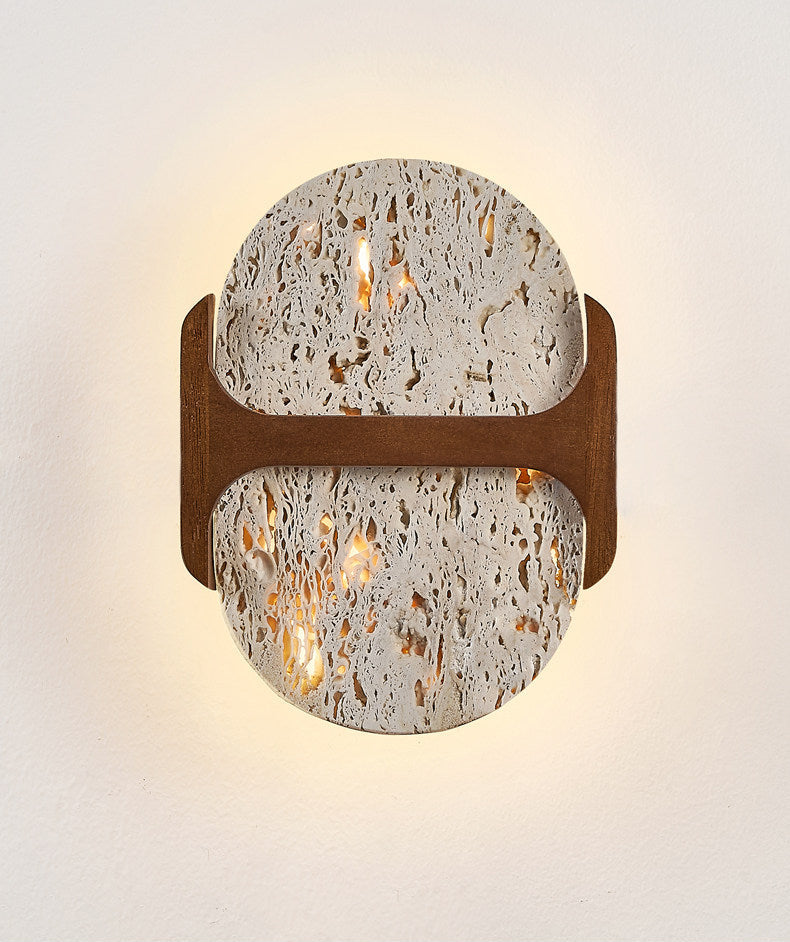 Liora Travertine Wall Light