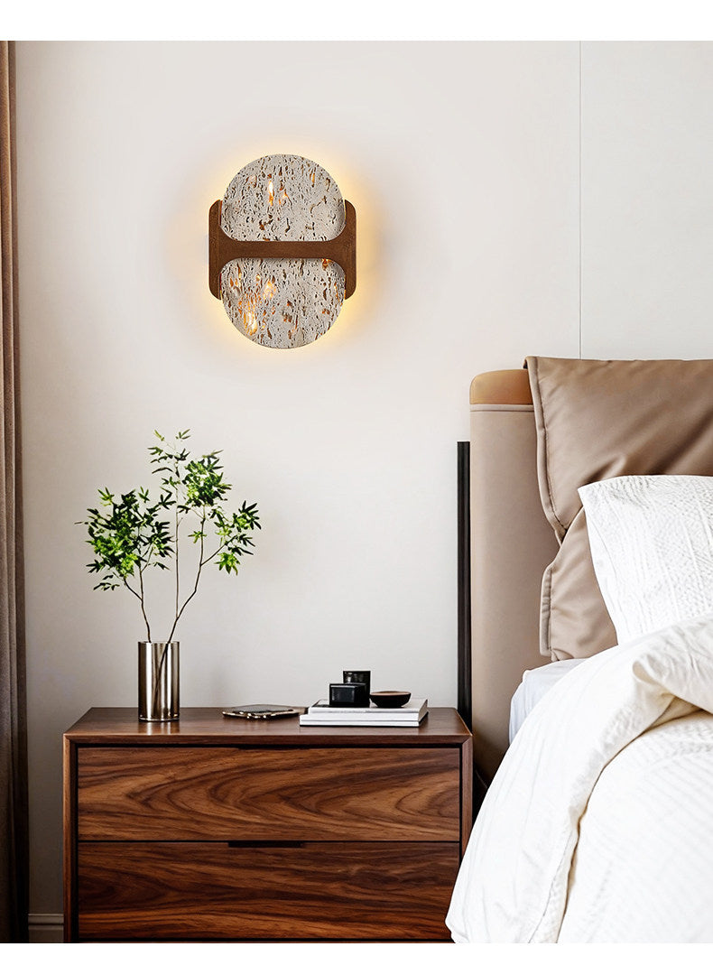 Liora Travertine Wall Light