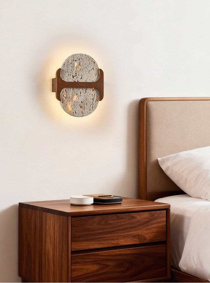 Liora Travertine Wall Light