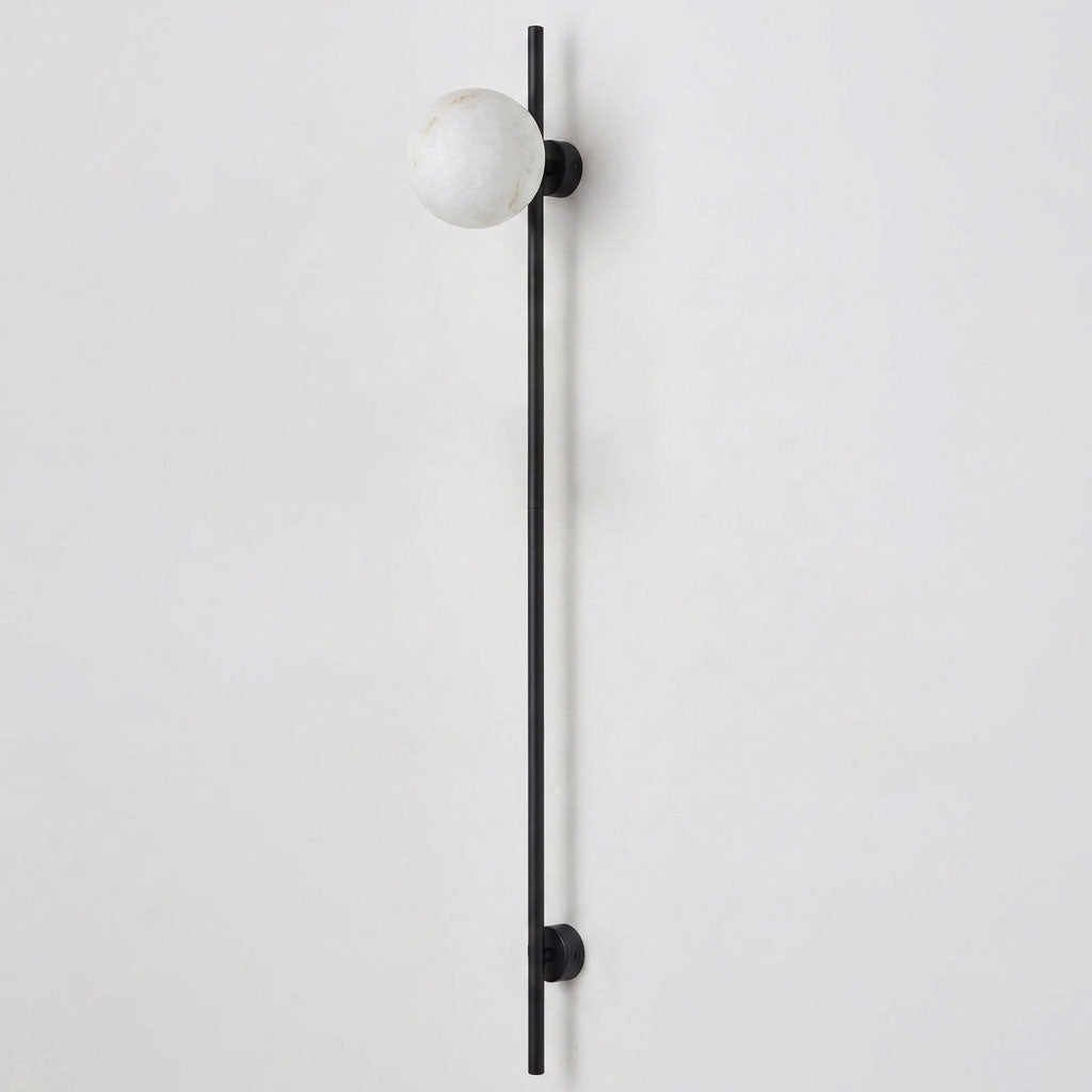 Liora Alabaster Double Globe Wall Sconce