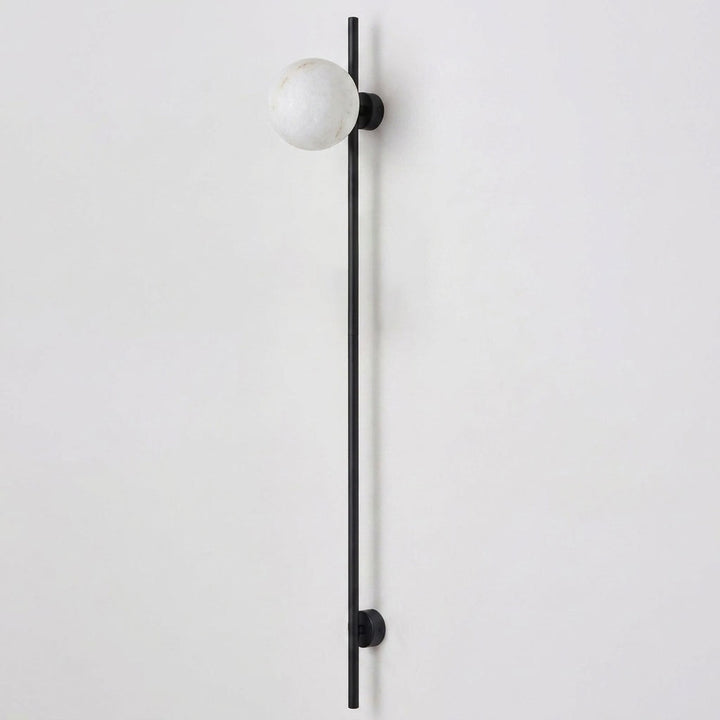 Liora Alabaster Double Globe Wall Sconce