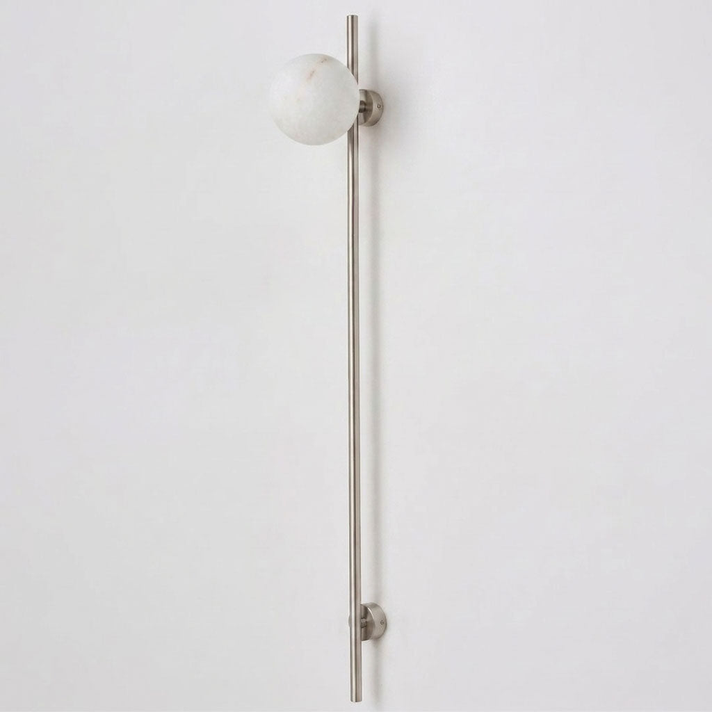 Liora Alabaster Double Globe Wall Sconce