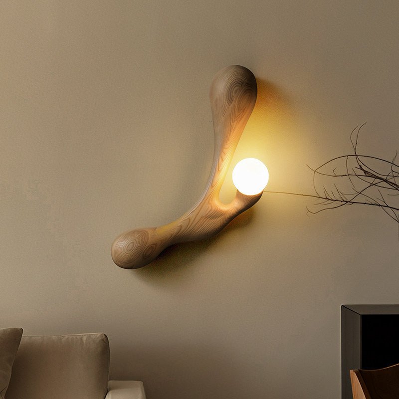 Liora Drift Wood Wall Lamp - Vakkerlight