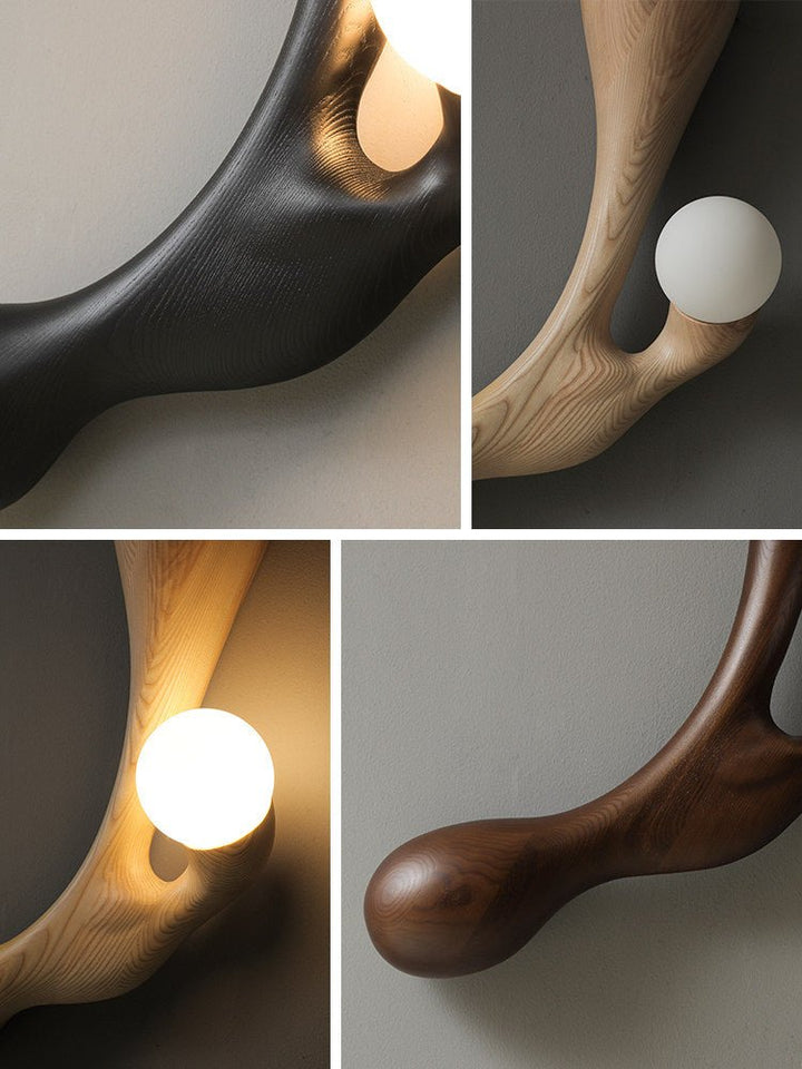 Liora Drift Wood Wall Lamp - Vakkerlight