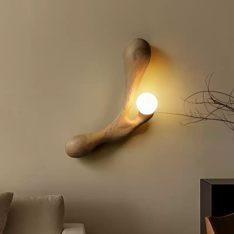 Liora Drift Wood Wall Lamp - Vakkerlight