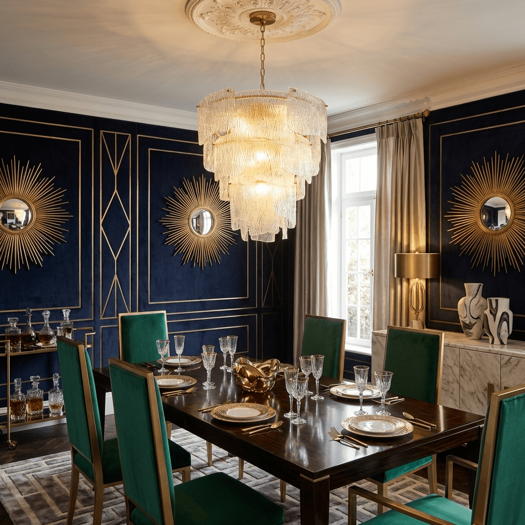 Liora Melted Glass Chandelier - Vakkerlight