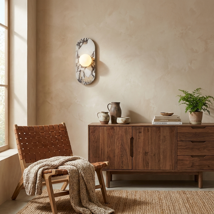 Liora Stone Capsule Wall Sconce