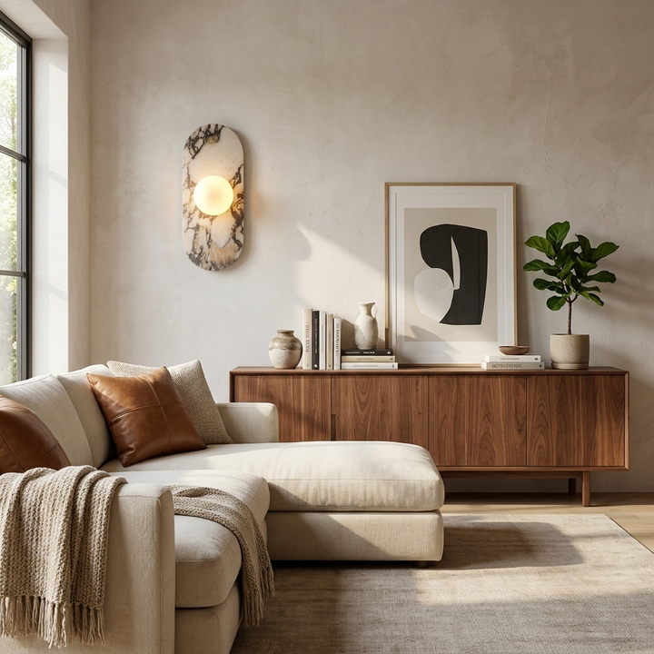 Liora Stone Capsule Wall Sconce