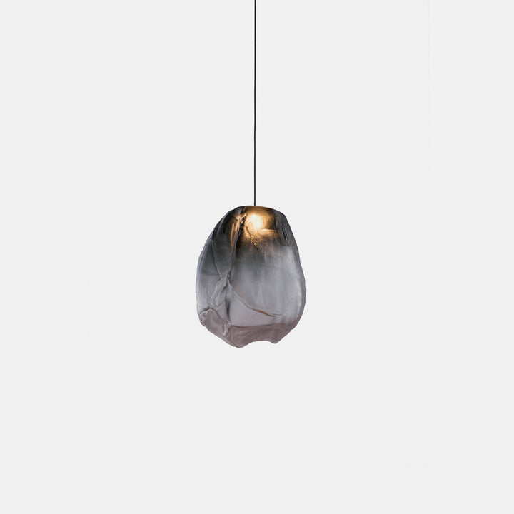 Liquid Glass Stone Pendant Light