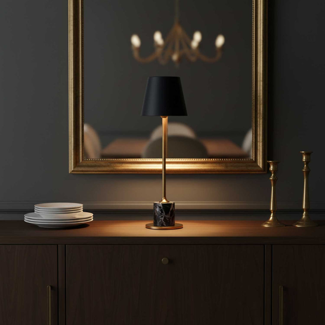 Lirio Mini Marble Table Lamp - Vakkerlight