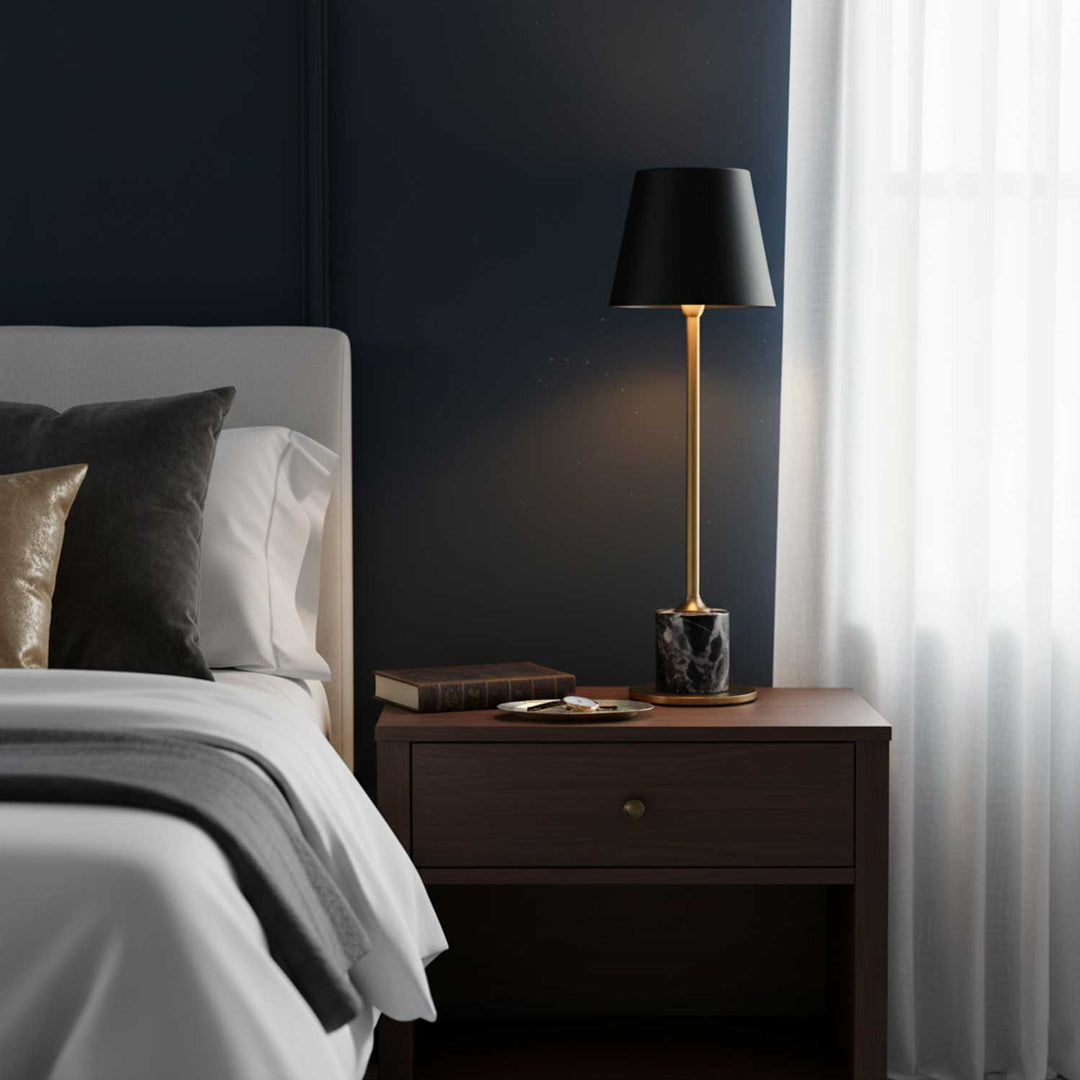 Lirio Mini Marble Table Lamp - Vakkerlight