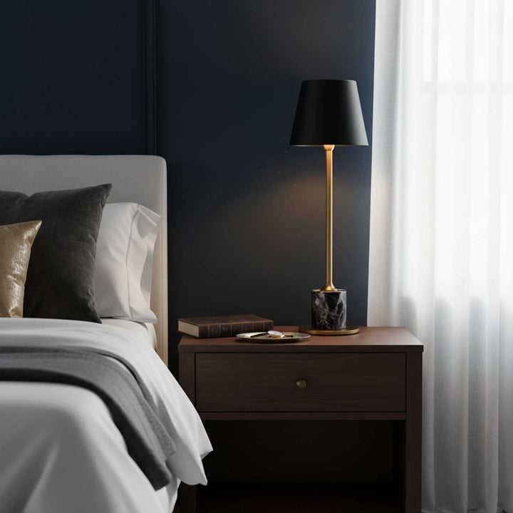 Lirio Mini Marble Table Lamp - Vakkerlight