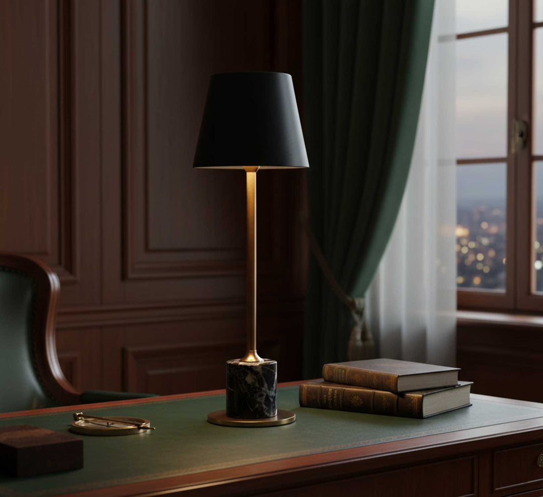 Lirio Mini Marble Table Lamp - Vakkerlight