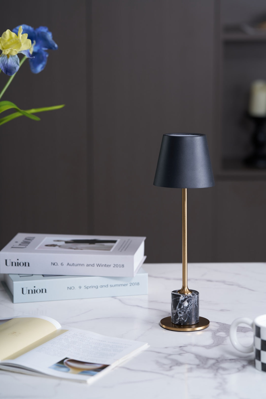 Lirio Mini Marble Table Lamp - Vakkerlight