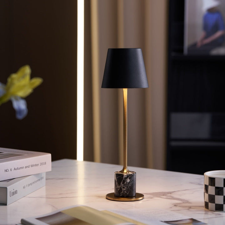 Lirio Mini Marble Table Lamp - Vakkerlight