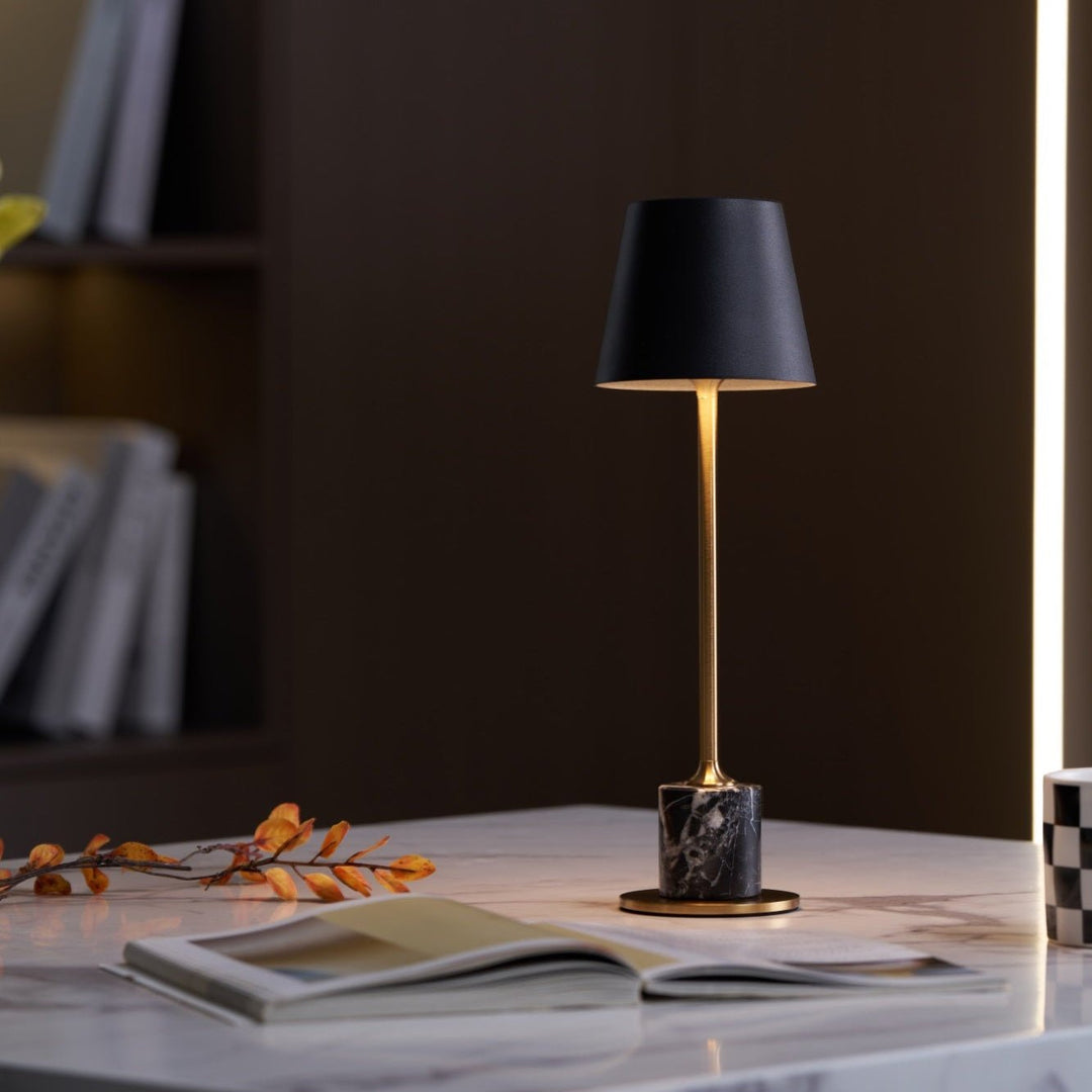 Lirio Mini Marble Table Lamp - Vakkerlight