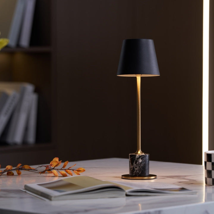 Lirio Mini Marble Table Lamp - Vakkerlight