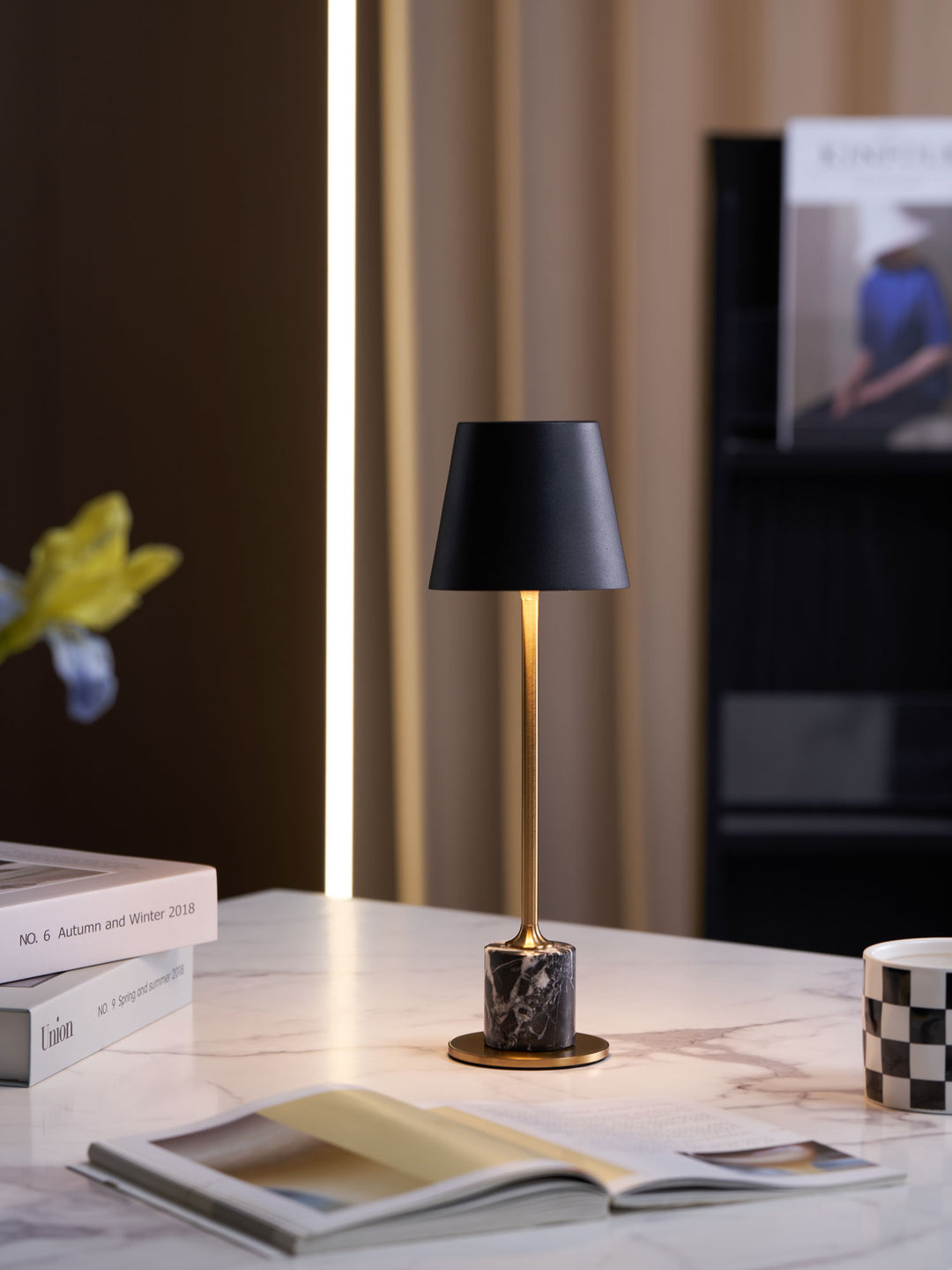 Lirio Mini Marble Table Lamp - Vakkerlight