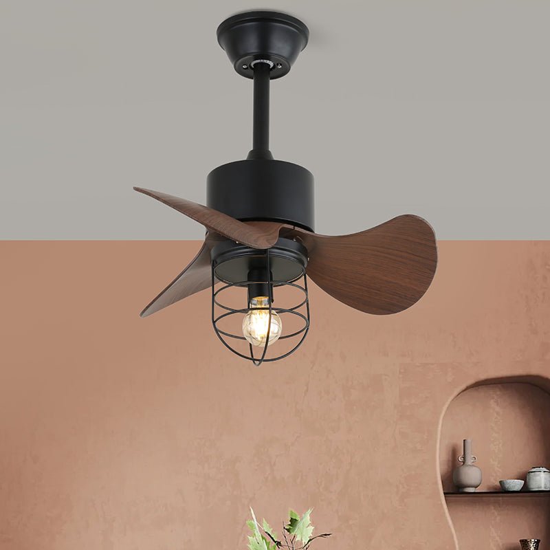Loft Blade Cage Ceiling Fan Light - Vakkerlight