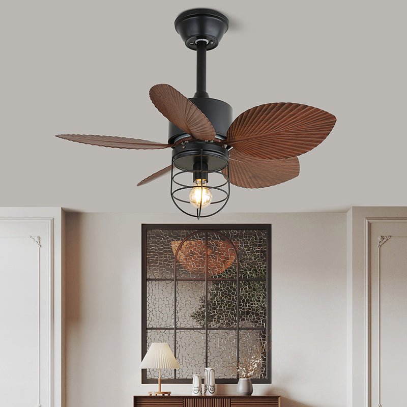 Loft Blade Cage Ceiling Fan Light - Vakkerlight