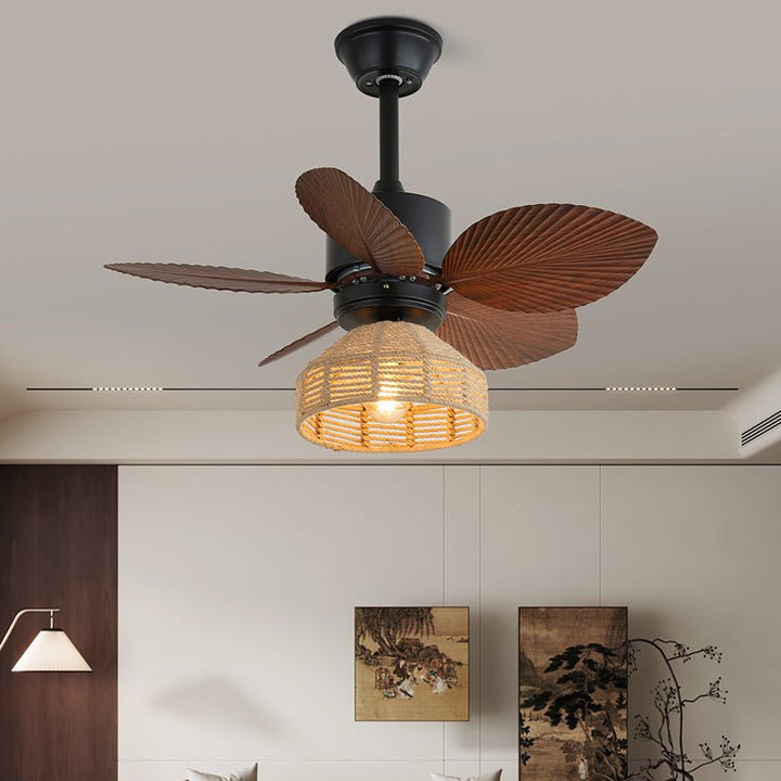 Loft Blade Cage Ceiling Fan Light - Vakkerlight