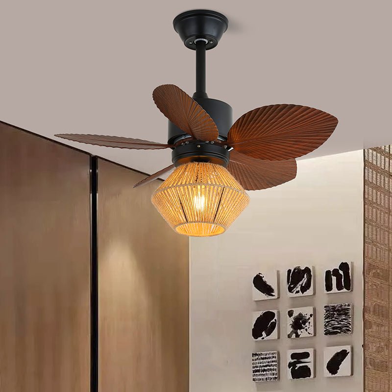 Loft Blade Cage Ceiling Fan Light - Vakkerlight
