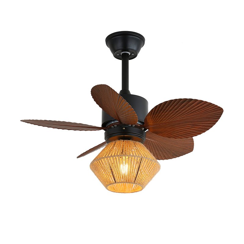 Loft Blade Cage Ceiling Fan Light - Vakkerlight