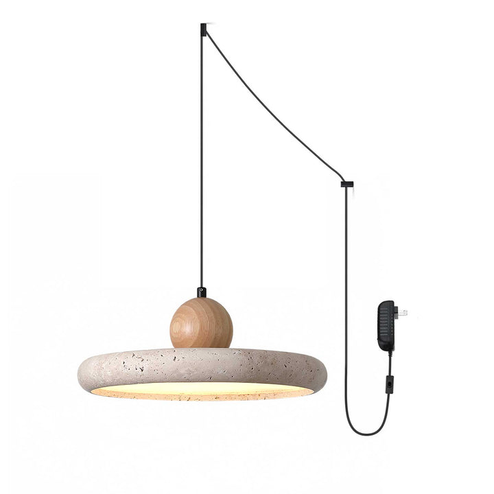 Lola Travertine Swag Pendant Light - Vakkerlight