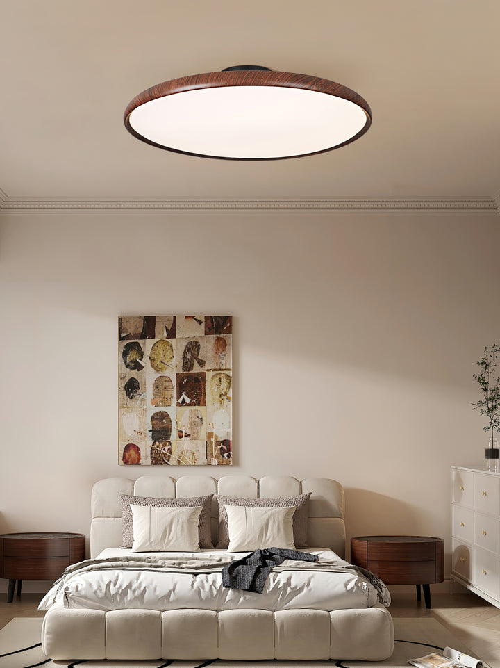 Lola Wood Grain Adjustable Ceiling Lamp