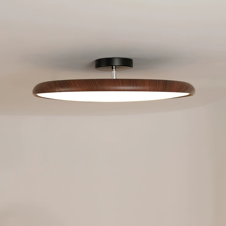 Lola Wood Grain Adjustable Ceiling Lamp